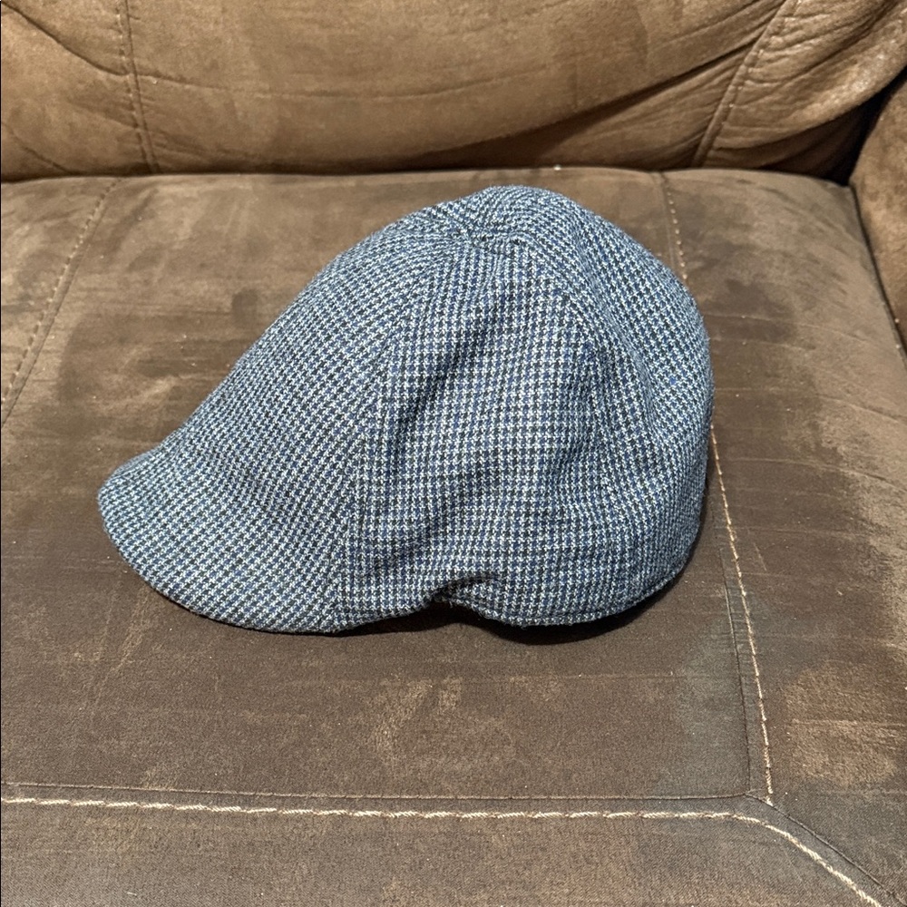Blue Houndstooth Cap - Picture 5 of 6